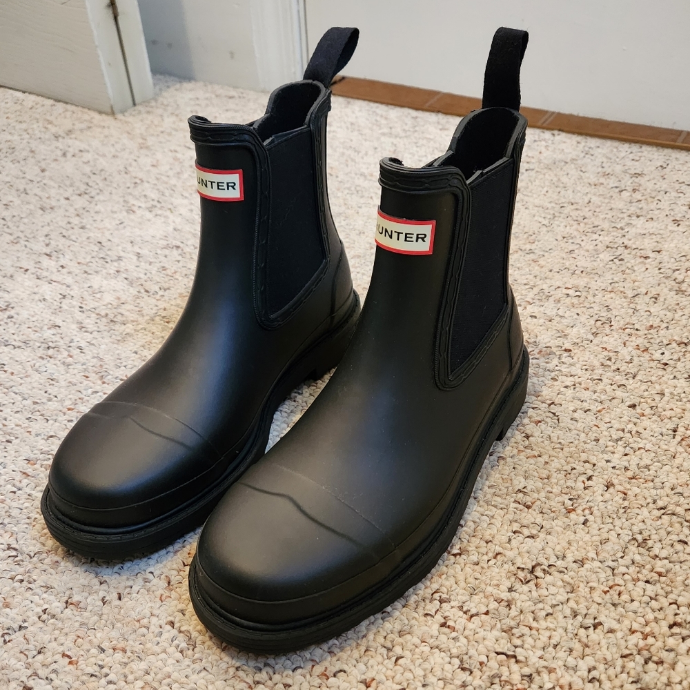 original waterproof chelsea rain boot hunter